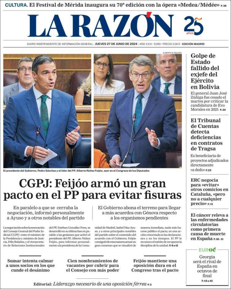 'La Razón' 27 'La Razón' 27