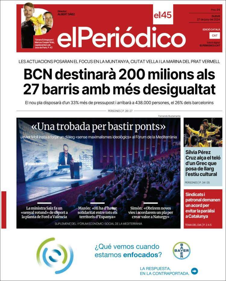 'El Periódico' CAT 27 'El Periódico' CAT 27