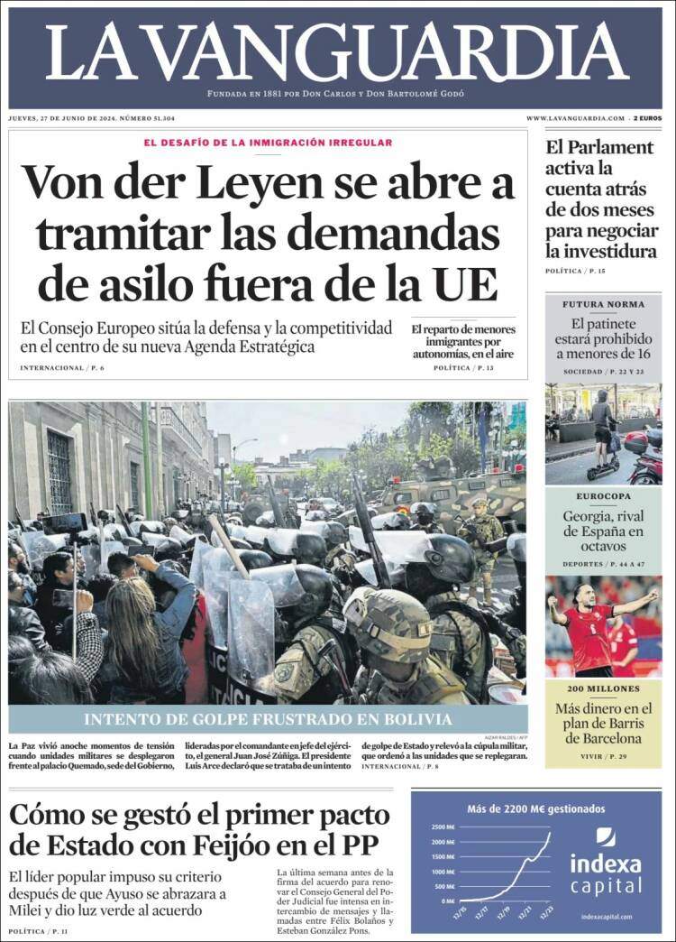 'La Vanguardia' CAST 27 'La Vanguardia' CAST 27