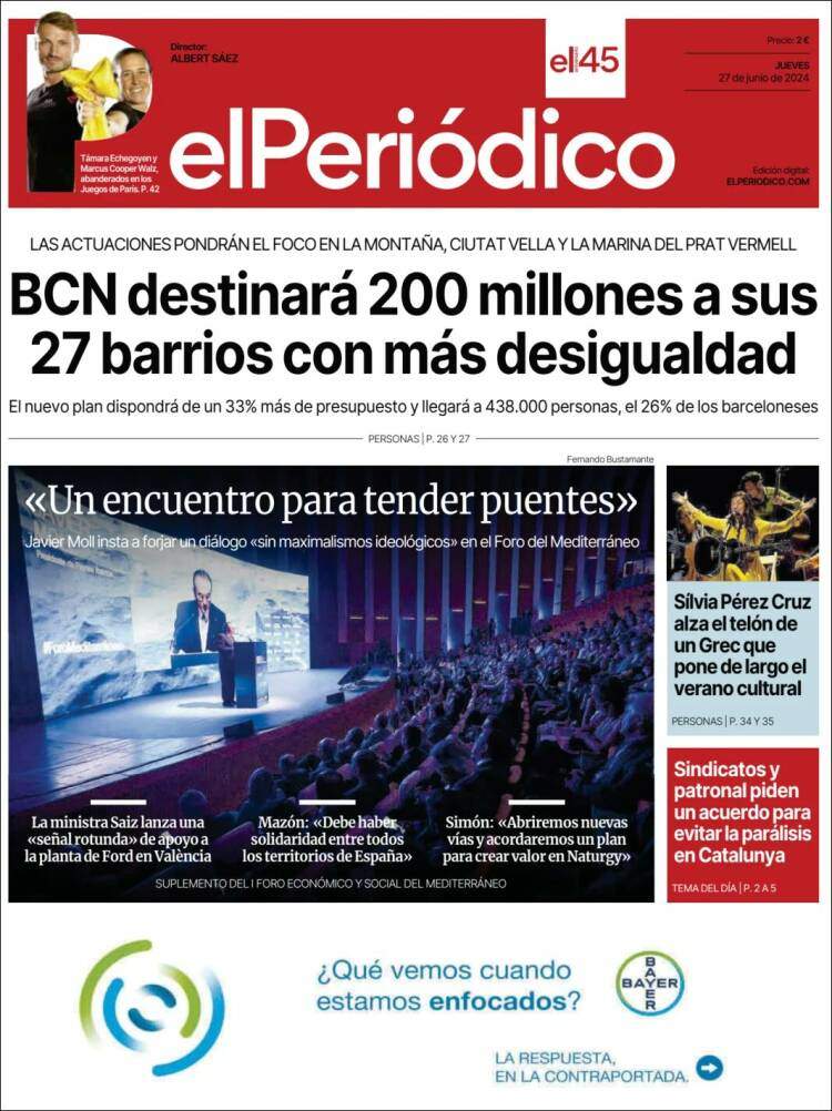 'El Periódico' CAST 27 'El Periódico' CAST 27