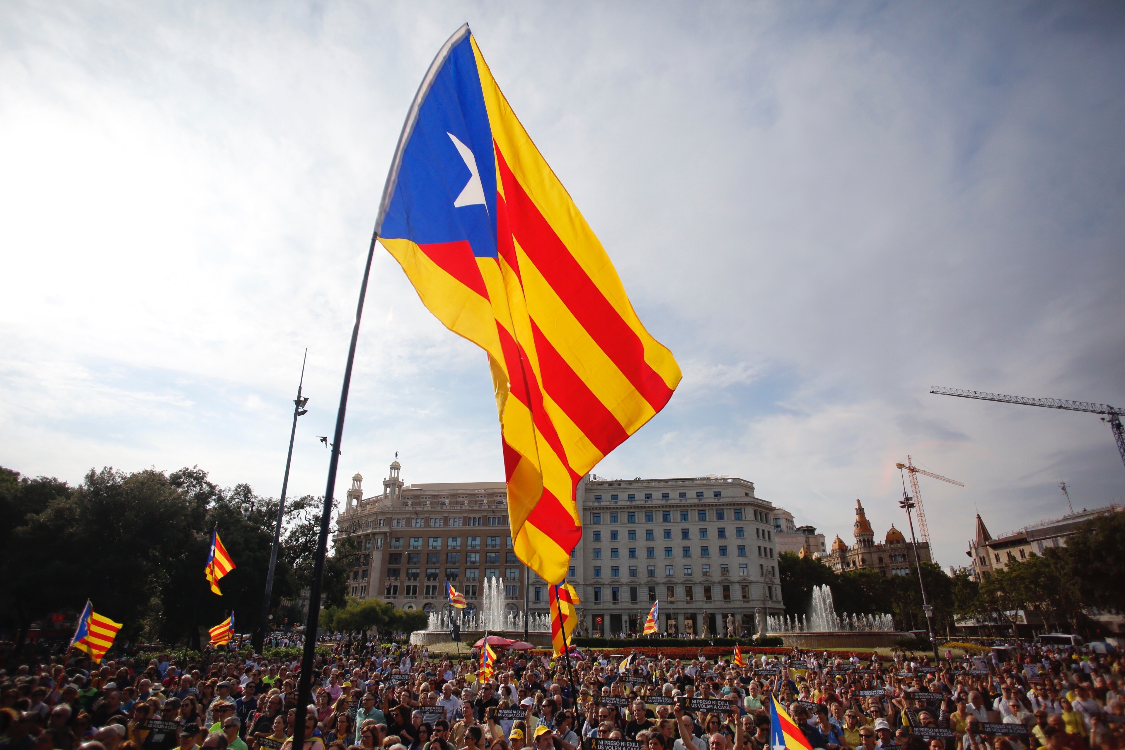 Més de 400.000 signants a la petició d'un professor alemany per l'autodeterminació de Catalunya