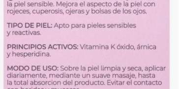 Leer las instrucciones y principios activos de la crema Leer las instrucciones y principios activos de la crema