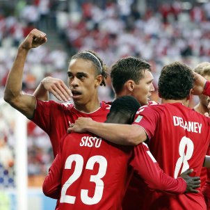 Pinya Dinamarca Perú Mundial Rússia EFE Pinya Dinamarca Perú Mundial Rússia EFE