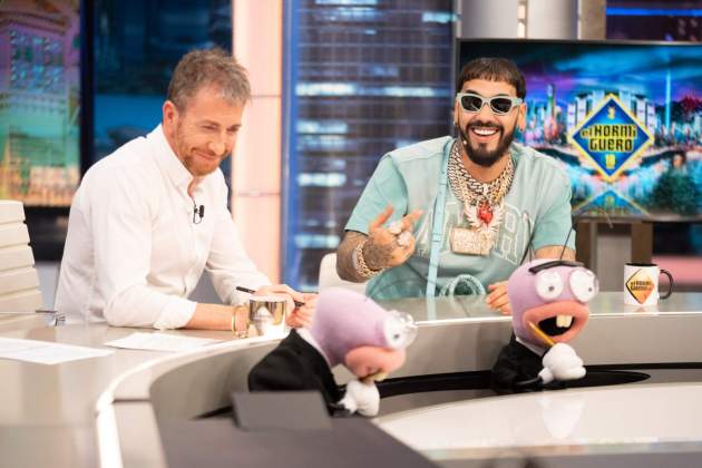 Anuel AA i Pablo Motos El Hormiguero / GTRES Anuel AA i Pablo Motos El Hormiguero / GTRES