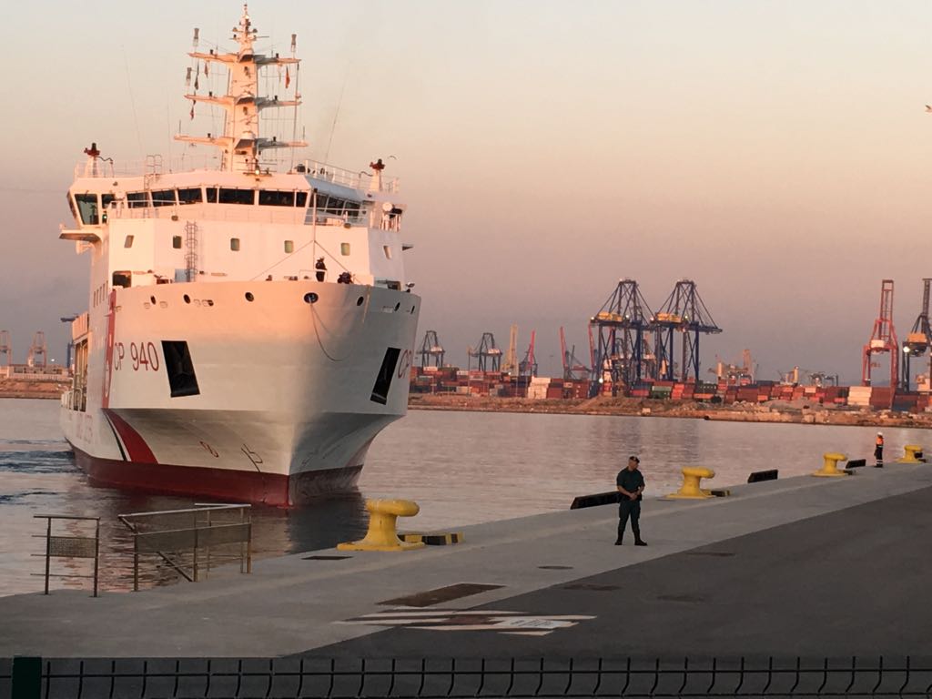 El Aquàrius llega a Valencia después de ocho días de travesía