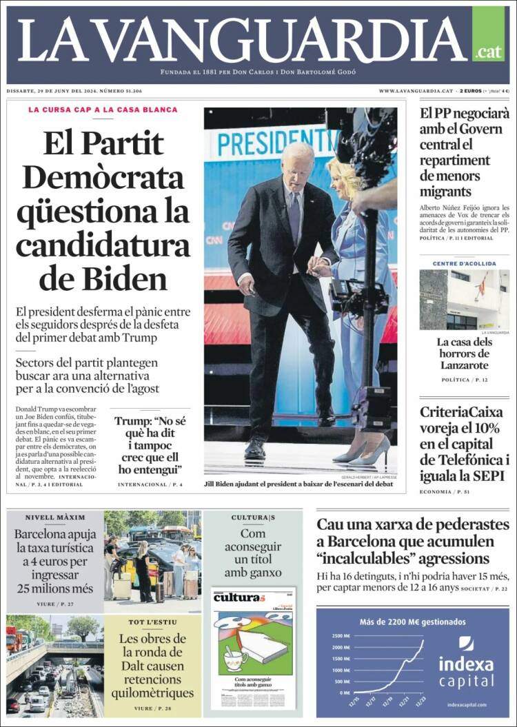 'La Vanguardia' 29 CAT 'La Vanguardia' 29 CAT