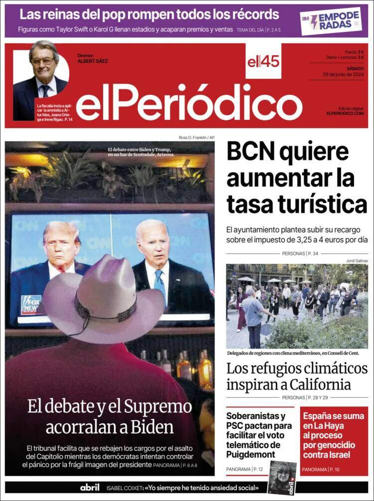 'El Periódico' 29 CAST 'El Periódico' 29 CAST