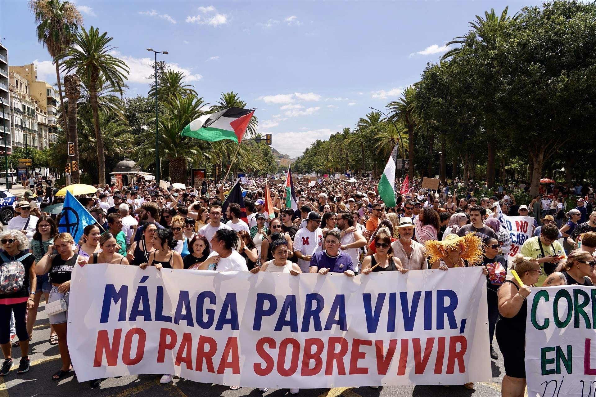 Málaga se suma a las protestas contra el turismo de masas: "Esta ciudad ha dicho basta"