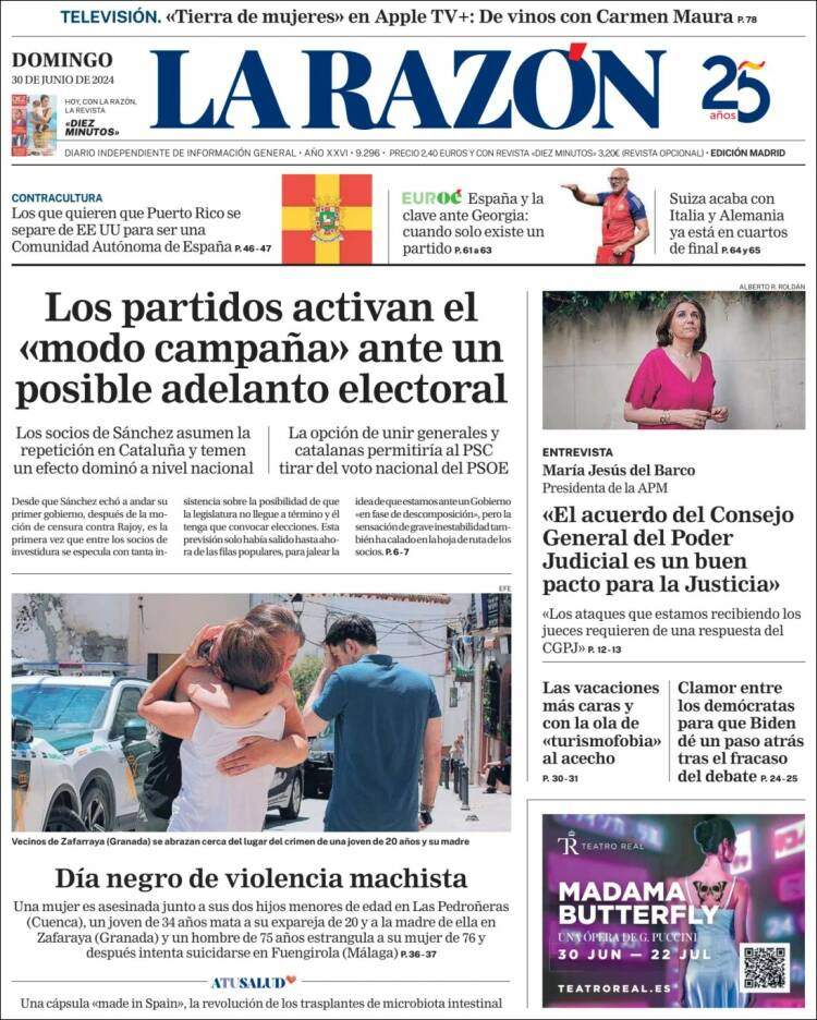'La Razón' 30 'La Razón' 30