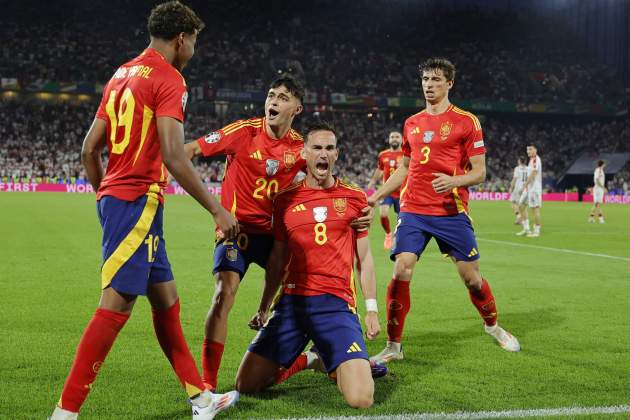 Gol Fabian España Georgia EFE Gol Fabian España Georgia EFE