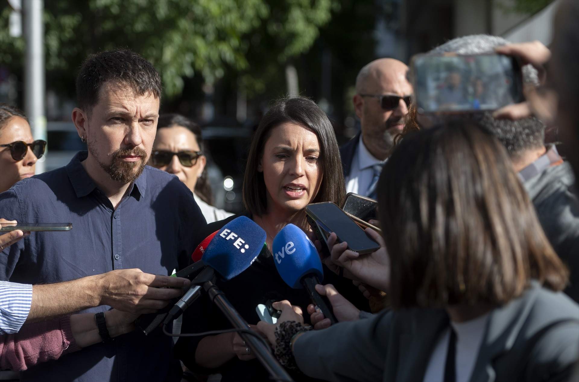 L'ultra Miguel Frontera, absolt d'assetjar Pablo Iglesias i Irene Montero durant mesos