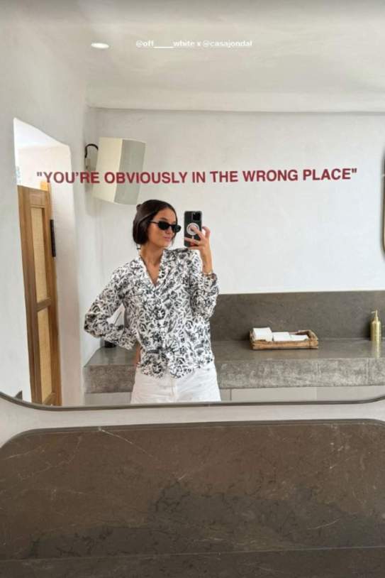 Victoria Federica selfie espejo / Instagram Victoria Federica selfie espejo / Instagram