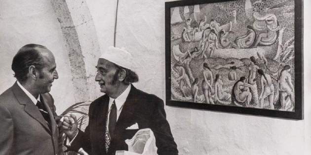 Ensesa Gubert i Salvador Dalí / Foto: Cedida Ensesa Gubert i Salvador Dalí / Foto: Cedida