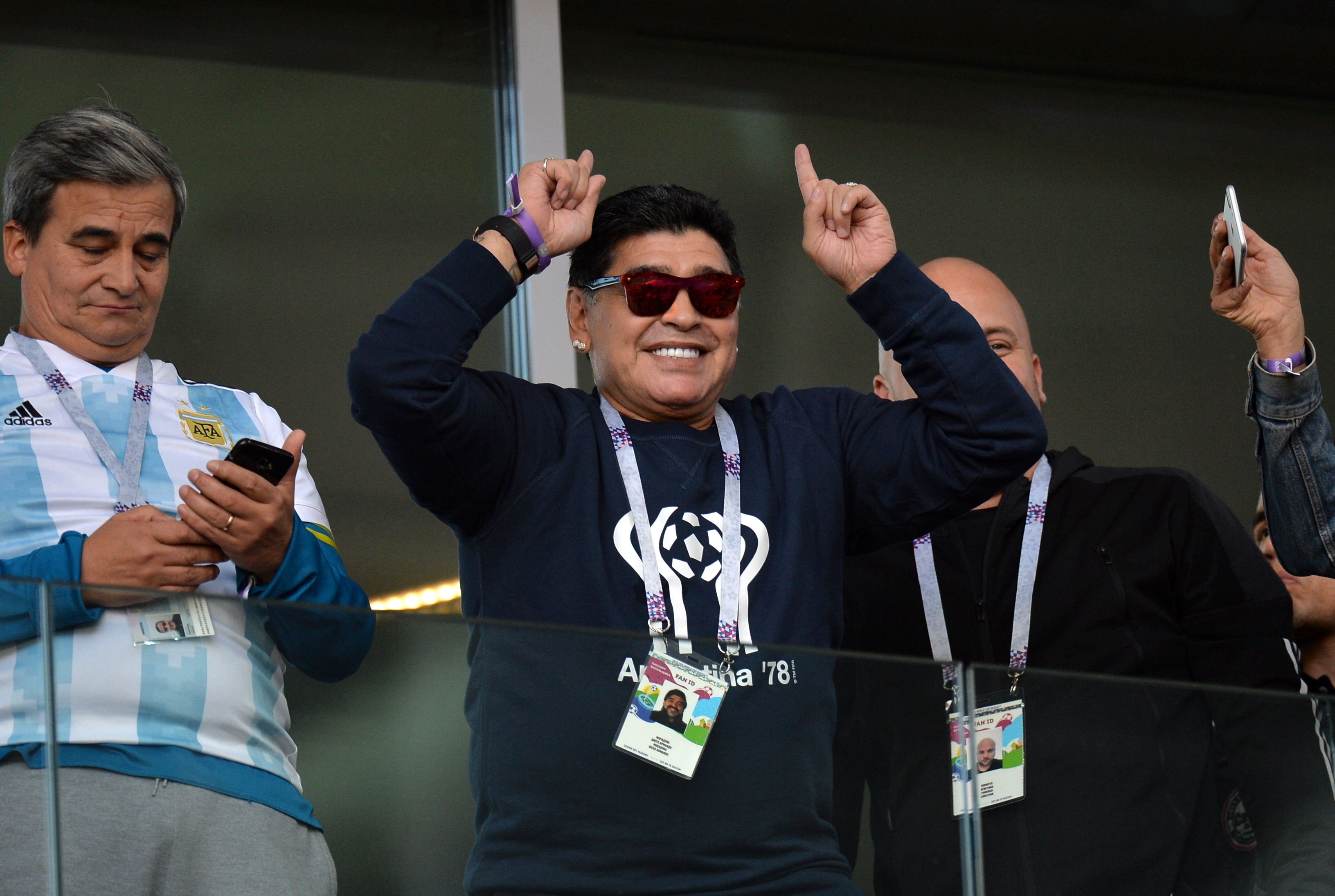 Maradona es despenja amb crítiques ferotges al seleccionador de l'Argentina