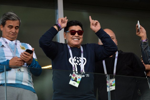 Maradona Mundial Rússia Argentina EFE