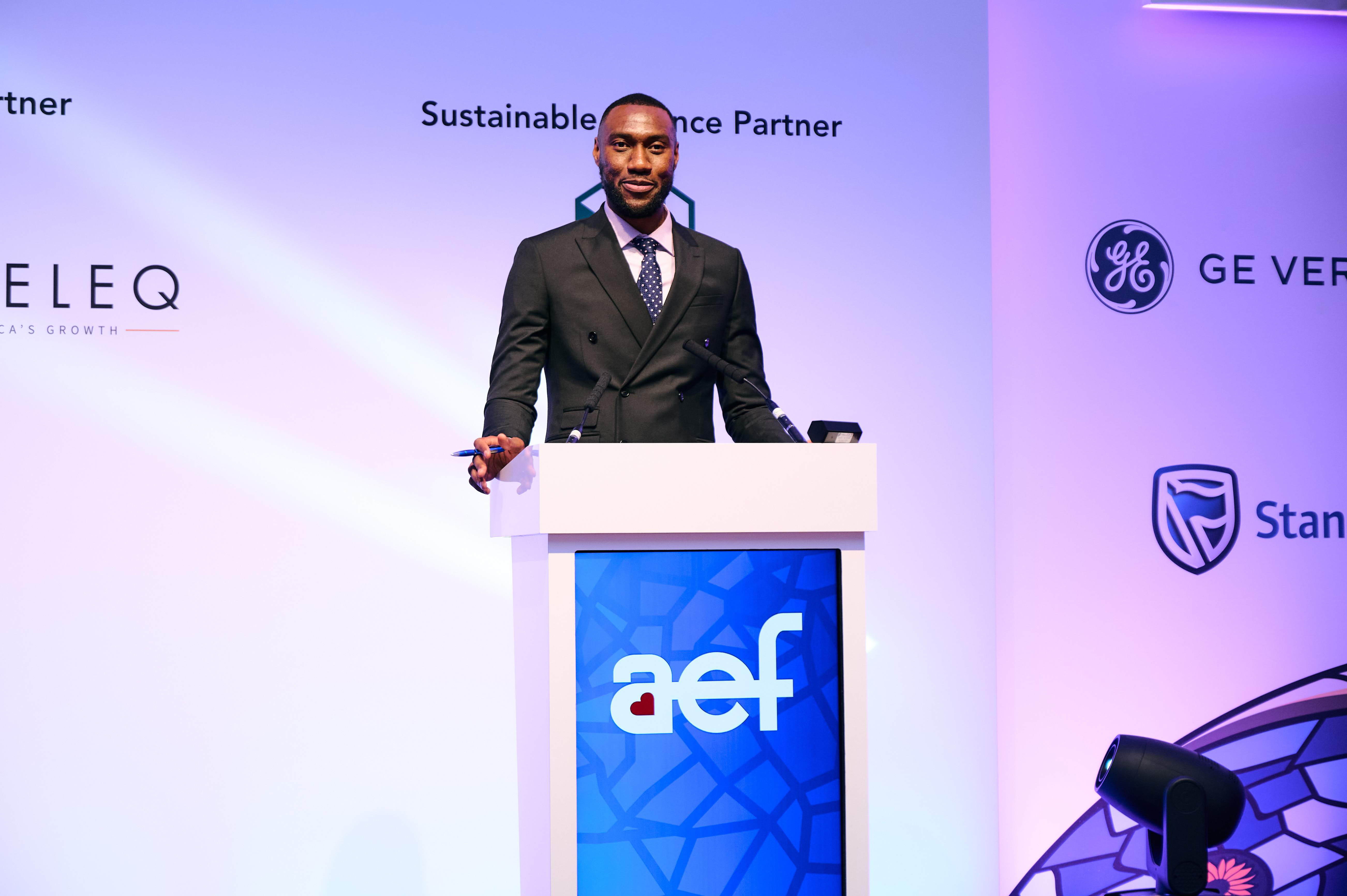 Abdoulaye Sylla en el AEF Abdoulaye Sylla en el AEF