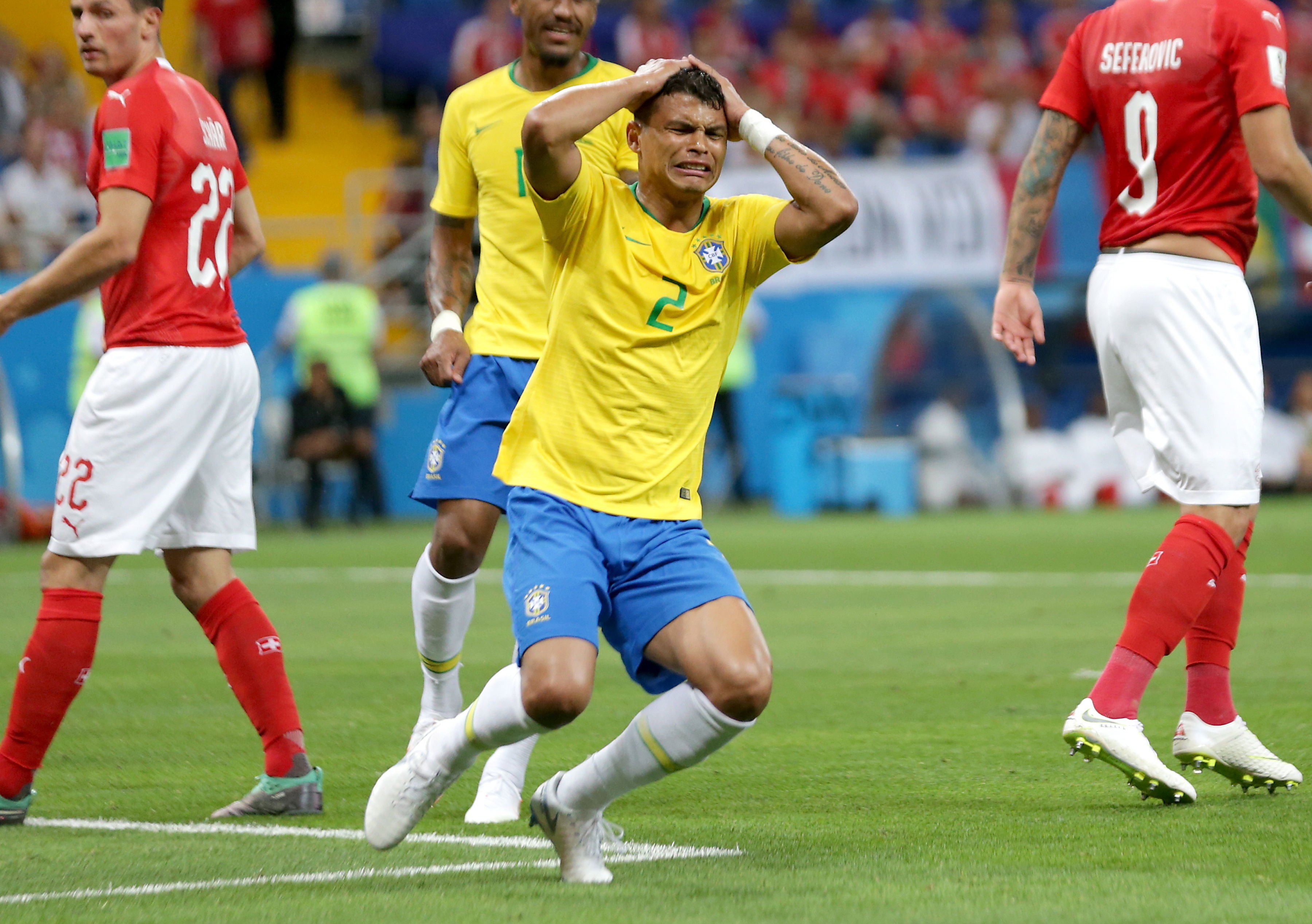 Brasil se deja dos puntos contra Suiza