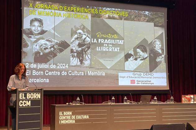 FOTO. Consellera Gemma Ubasart i González. Memòria Democràtica FOTO. Consellera Gemma Ubasart i González. Memòria Democràtica