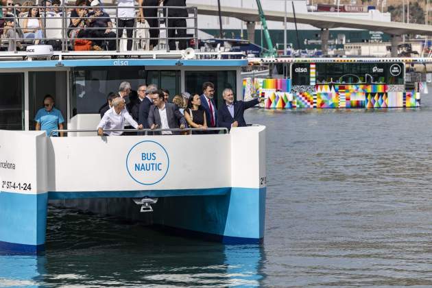 Inauguració Bus Nautic Lluis Salvador collboni / Foto: Carlos Baglietto