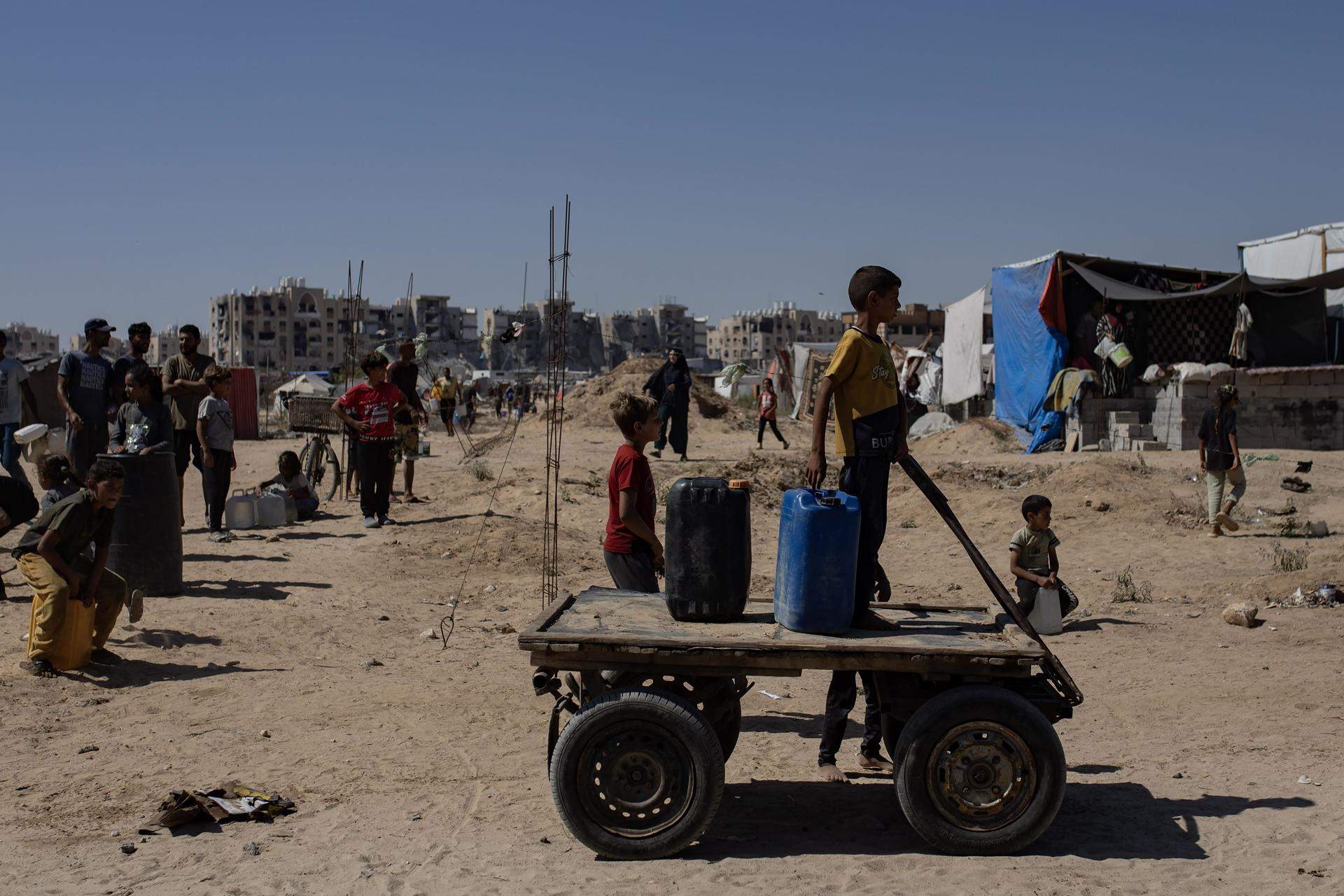 Prop del 90% de la població de Gaza s'ha desplaçat des de l'inici de la guerra