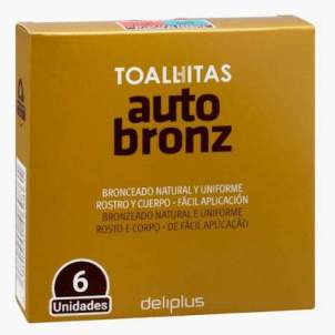 Toallitas autobronceadoras Deliplus monodosis1 Toallitas autobronceadoras Deliplus monodosis1