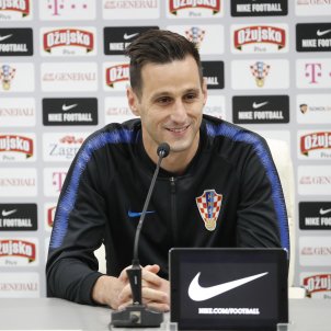 Kalinic Croacia Roda de premsa Mundial Russia EFE Kalinic Croacia Roda de premsa Mundial Russia EFE