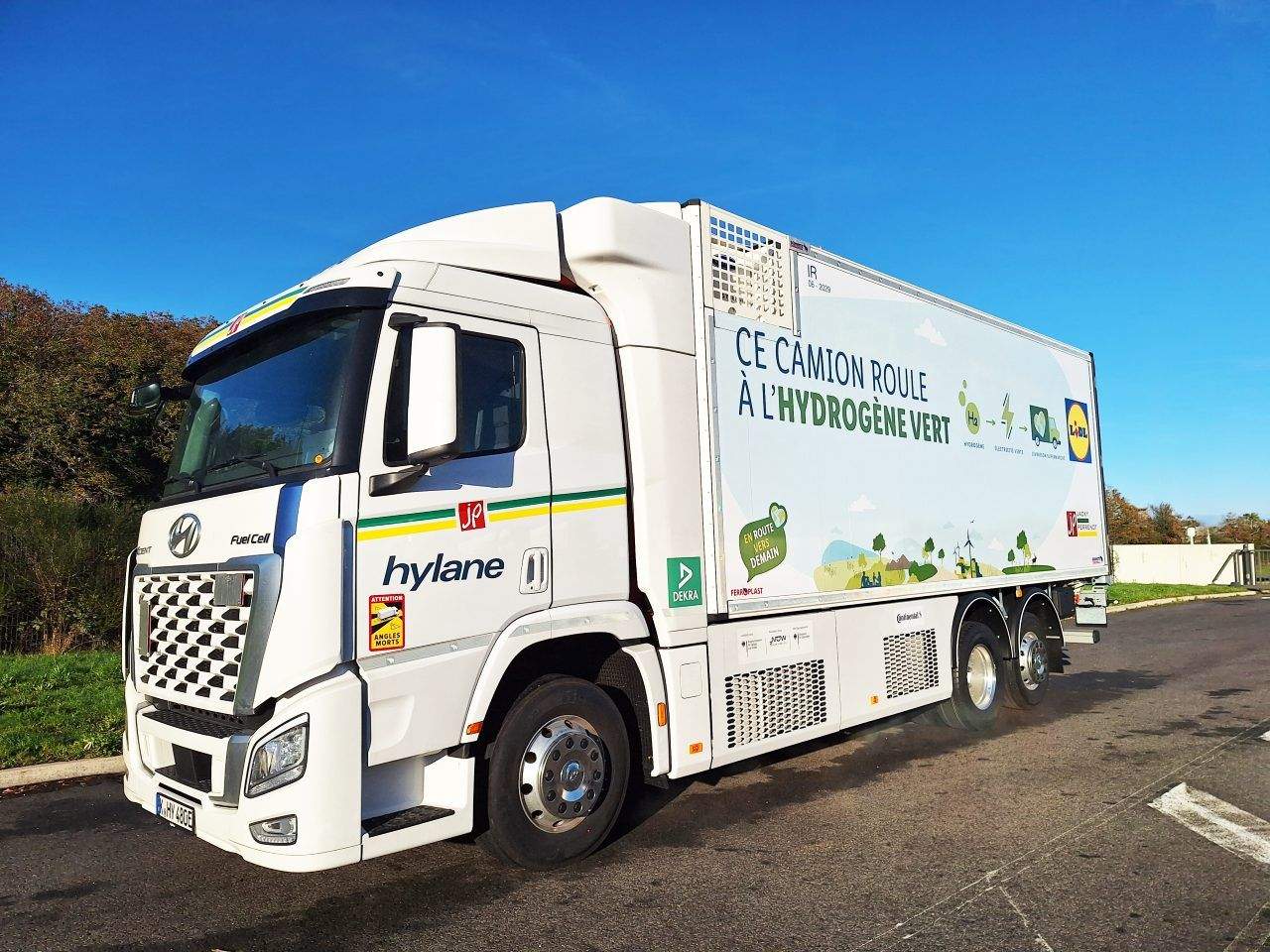 Lidl disposa ja de camions moguts amb pila d'hidrogen