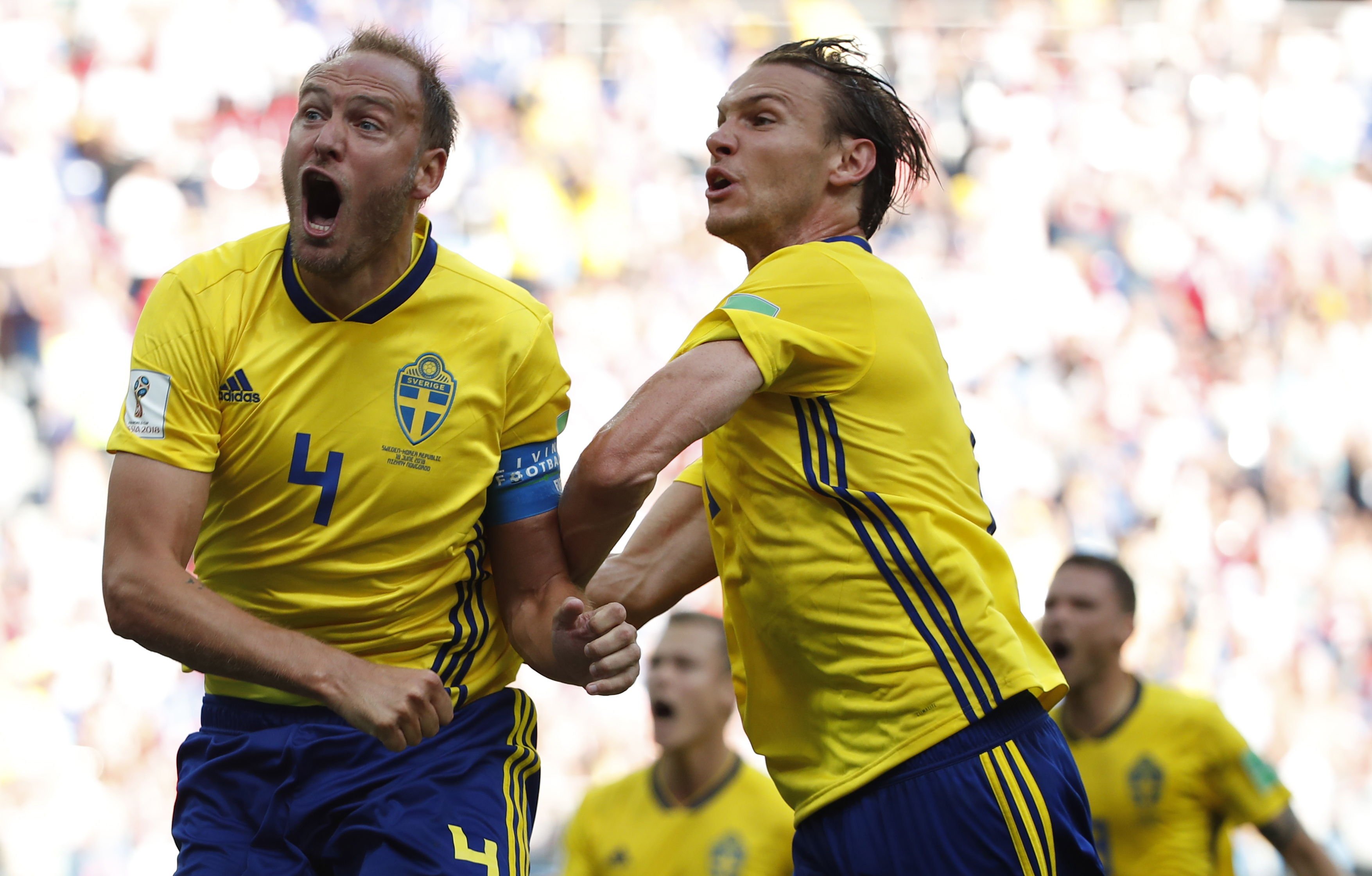 El VAR empuja a Suecia (1-0)
