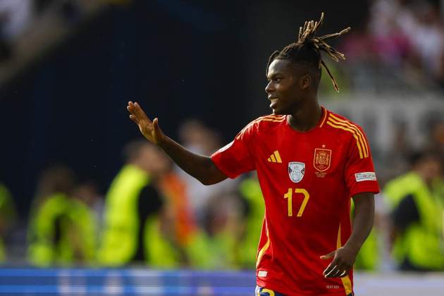 Nico Williams selección española España / Foto: EFE Nico Williams selección española España / Foto: EFE