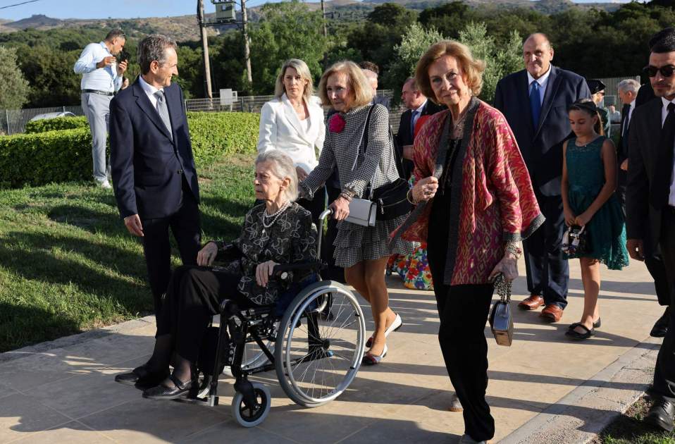Irene de GRecia silla de ruedas, GTRES Irene de GRecia silla de ruedas, GTRES