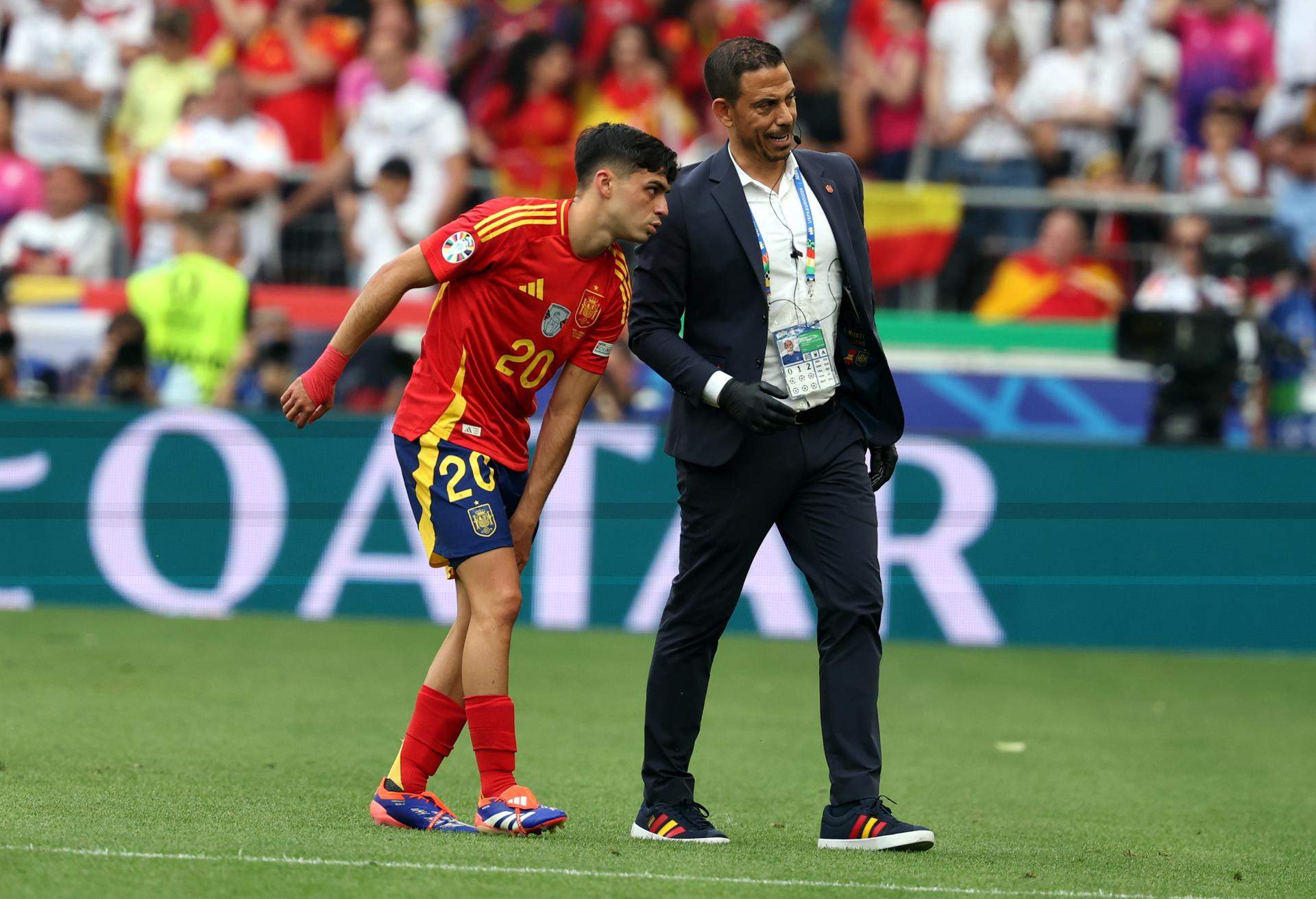 Pedri estará entre cuatro y seis semanas de baja y se pierde lo que resta de Eurocopa