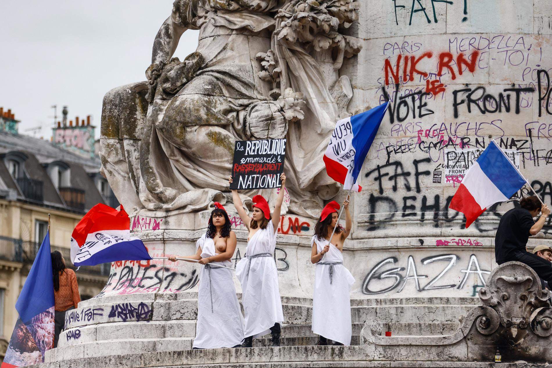Las elecciones en Francia son plato de segunda mesa en las portadas del domingo