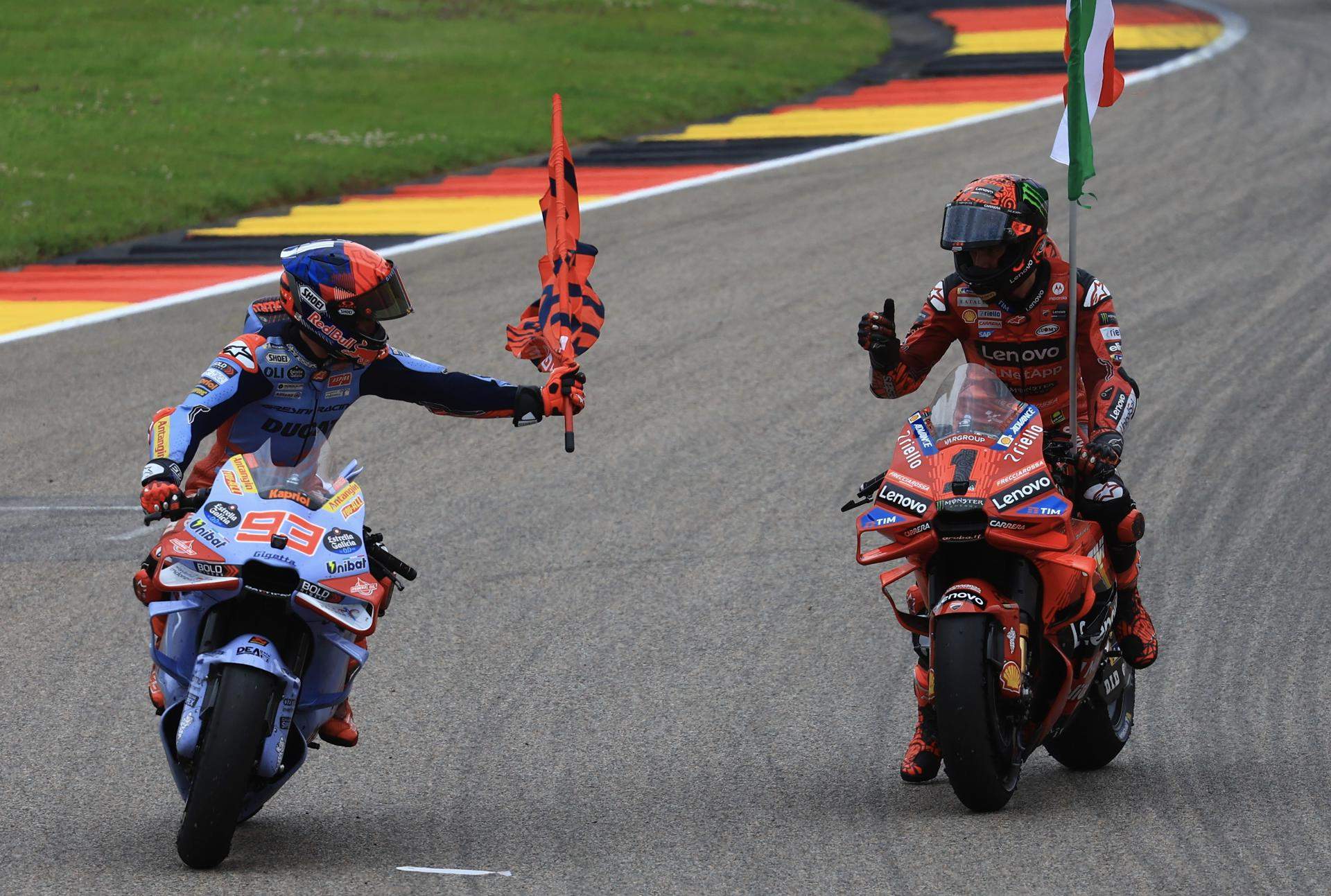 Marc Márquez se pone nota y Pecco Bagnaia lanza un aviso: "El fichaje puede ser superbueno o un desastre"