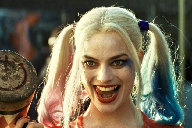 Margot Robbien haciendo de Harley Quinn Margot Robbien haciendo de Harley Quinn