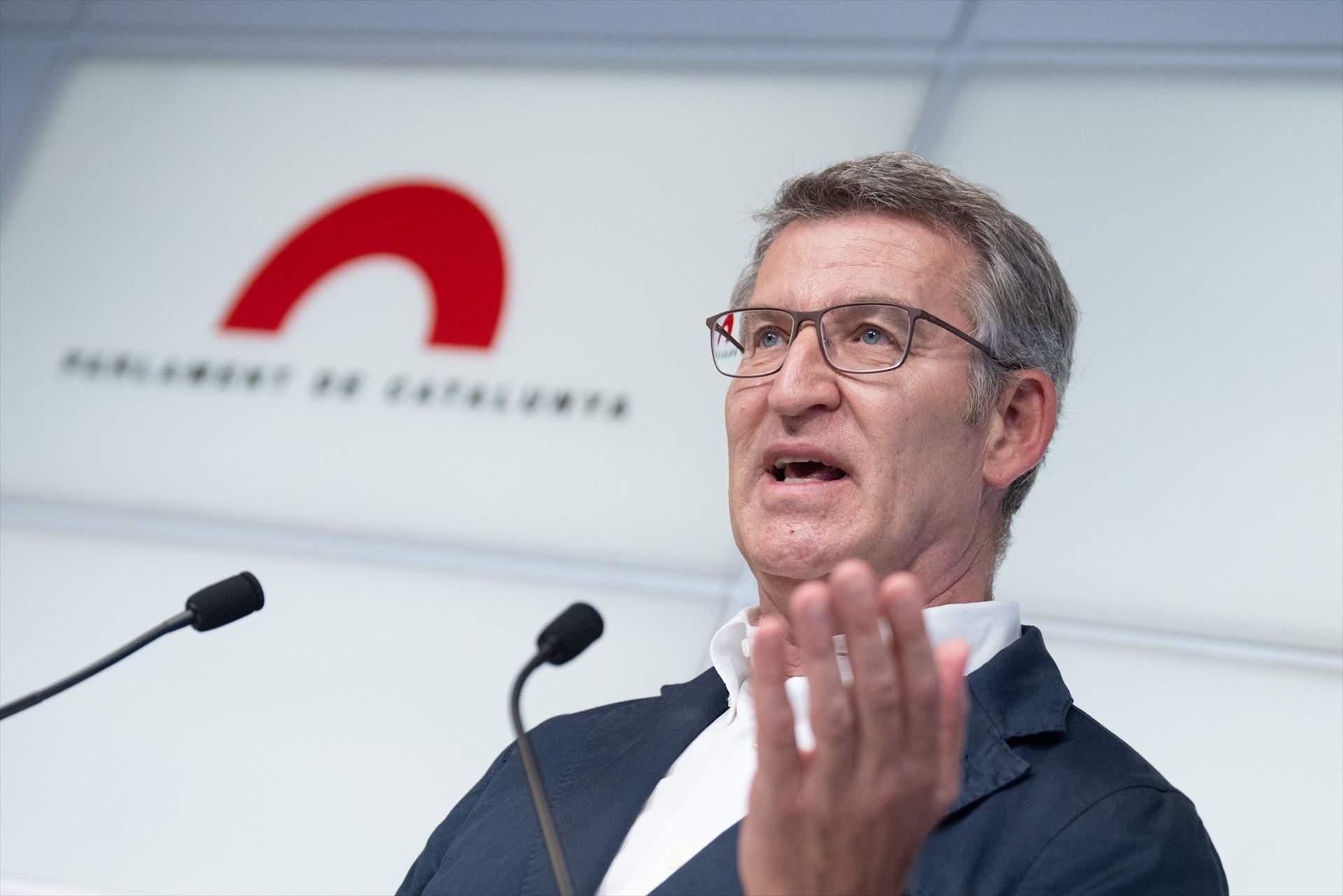 Feijóo reclama al PSC "coherència històrica" perquè el PP tingui un senador autonòmic