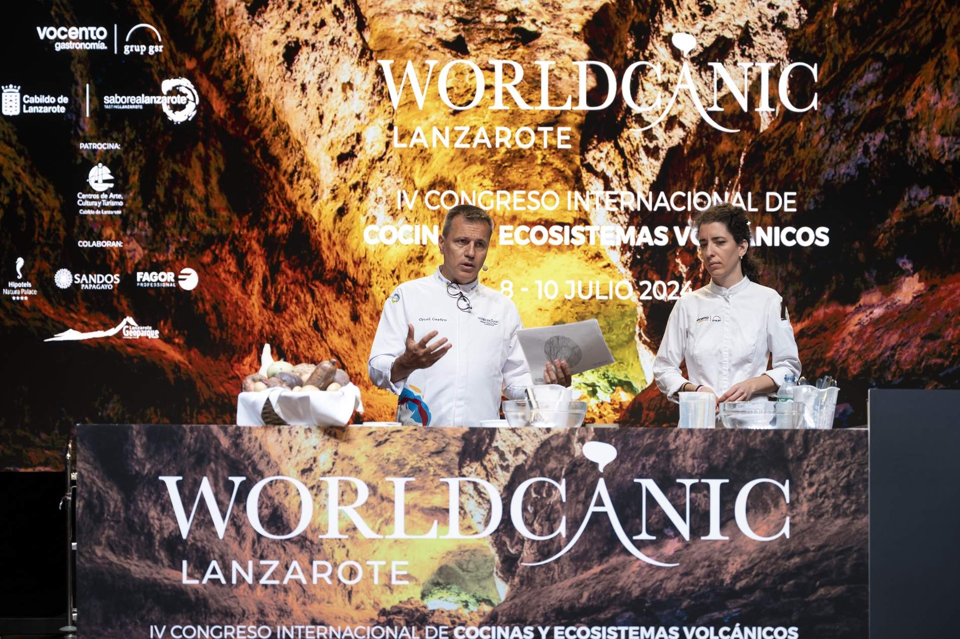 Arrenca el Worldcanic amb cuines explosives i l'arrel volcànica del Disfrutar