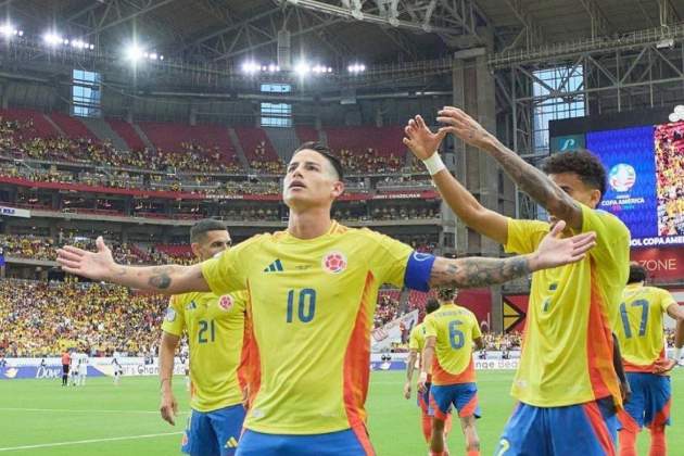 James Rodríguez gol Colombia / Foto: @JamesRodriguez10 James Rodríguez gol Colombia / Foto: @JamesRodriguez10