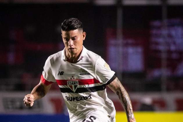 James Rodríguez Sao Paulo / Foto: @JamesRodriguez10 James Rodríguez Sao Paulo / Foto: @JamesRodriguez10
