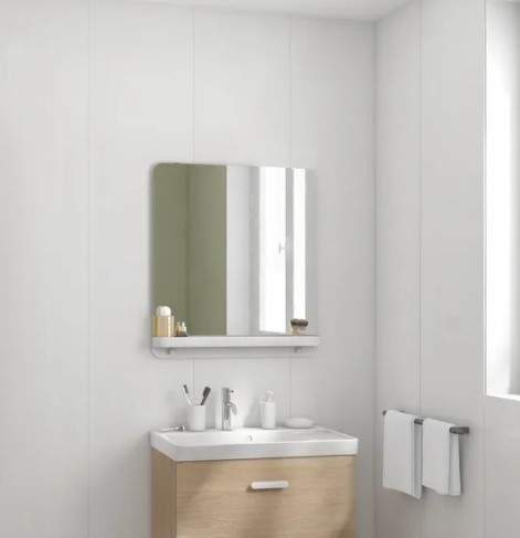 Estrena baño sin obras con el revestimiento de Leroy Merlin tendencia en las casas de diseño