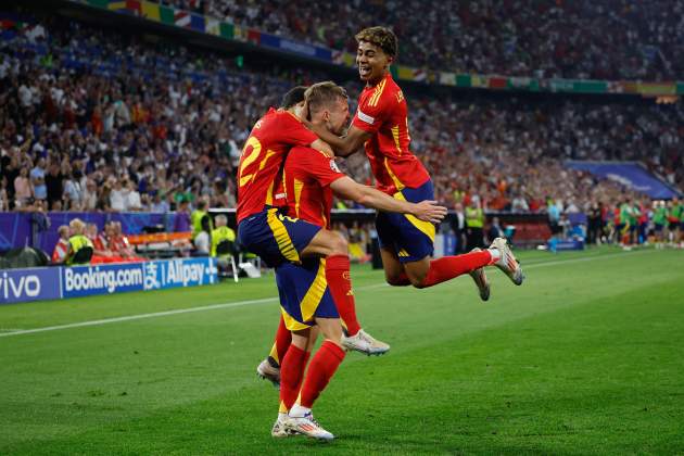 España Francia gol Dani Olmo EFE España Francia gol Dani Olmo EFE