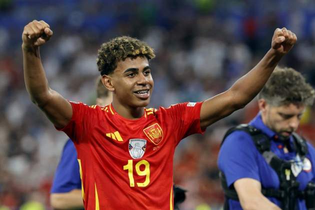 Lamine Yamal selección española Espana / Foto: EFE Lamine Yamal selección española Espana / Foto: EFE