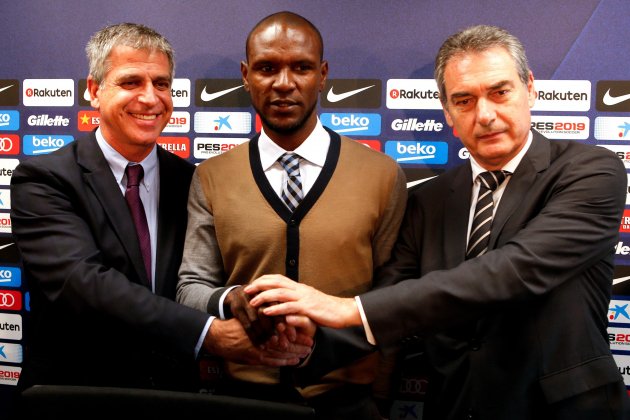 Éric Abidal Jodri Mestre Pep Segura Barça Efe