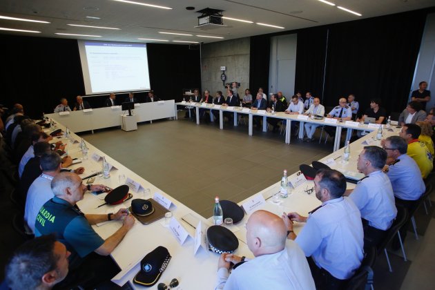 Reunió seguretat jocs mediterrani - Sergi Alcàzar
