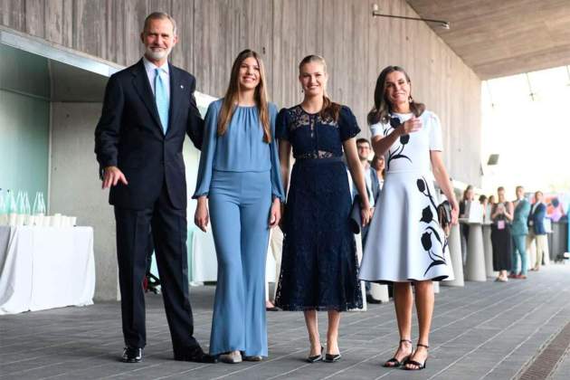 Pelipe, Leonor, Sofia i Letizia Europa Press Pelipe, Leonor, Sofia i Letizia Europa Press