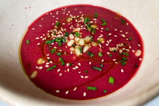Gazpacho de cerezas