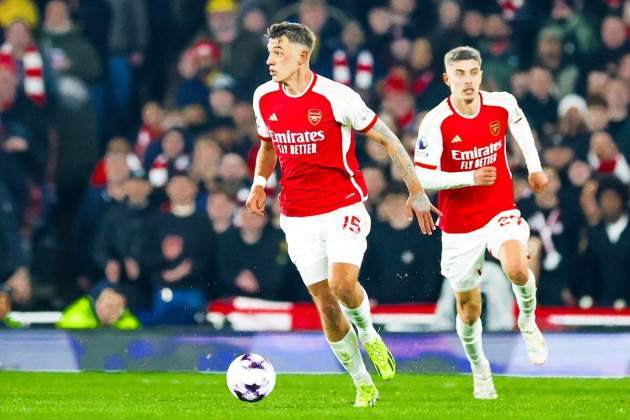 Jakub Kiwior disputaun partido con el Arsenal / Foto: Europa Press Jakub Kiwior disputaun partido con el Arsenal / Foto: Europa Press