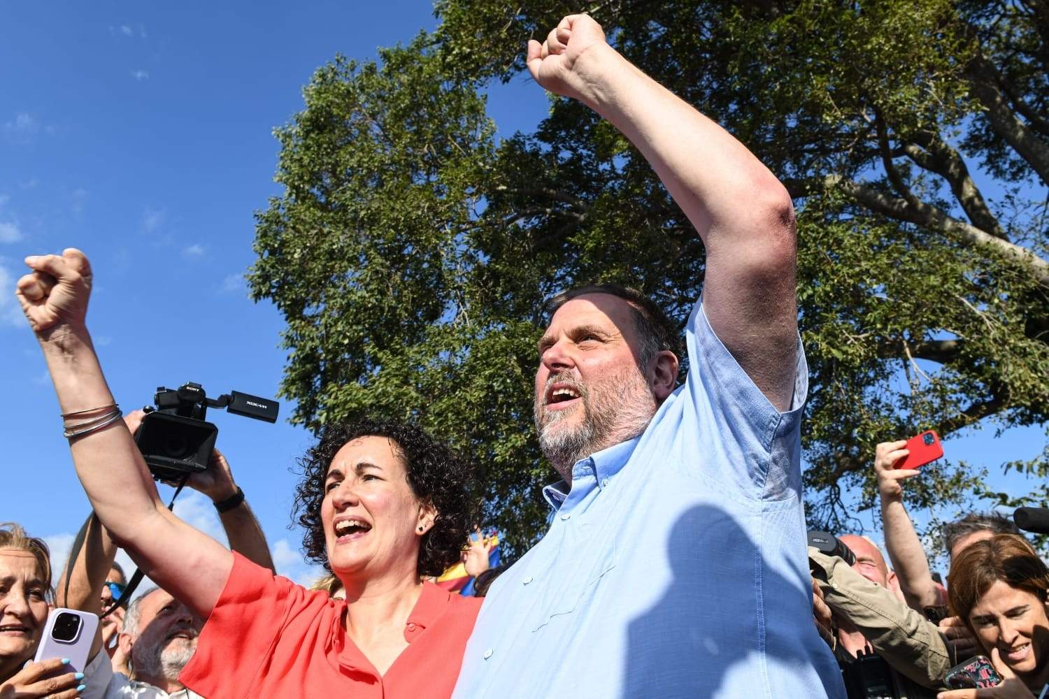 oriol junqueras i marta rovira cantallops retorn exiliats foto europa press oriol junqueras i marta rovira cantallops retorn exiliats foto europa press
