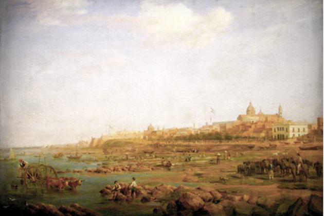 Muere Joan Larreu, uno de los padres de la nación argentina. Vista de Buenos Aires (1832). Font Museo Nacional de Bellas Artes. Buenos Aires Muere Joan Larreu, uno de los padres de la nación argentina. Vista de Buenos Aires (1832). Font Museo Nacional de Bellas Artes. Buenos Aires