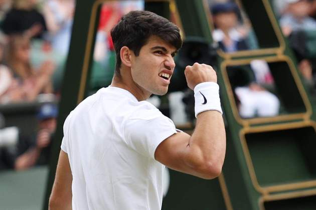 Alacaraz Wimbledon / Foto: EFE Alacaraz Wimbledon / Foto: EFE