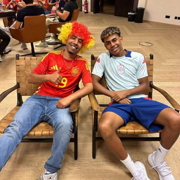 Lamine Yamal amb el seu pare / Instagram Lamine Yamal amb el seu pare / Instagram